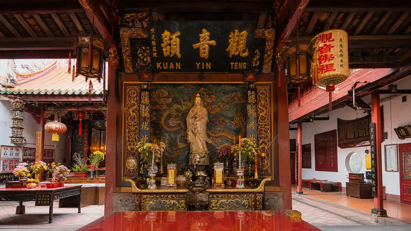 Kuan Yin: The Goddess of Mercy at Cheng Hoon Teng